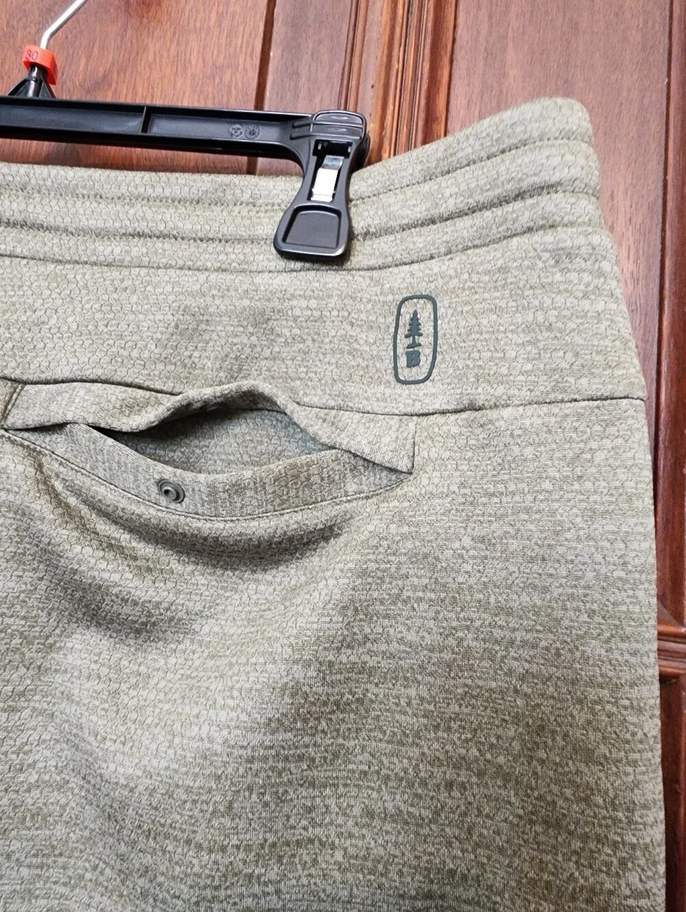NWT-Bass Outdoors Men's Porter Fleece Shorts-Large